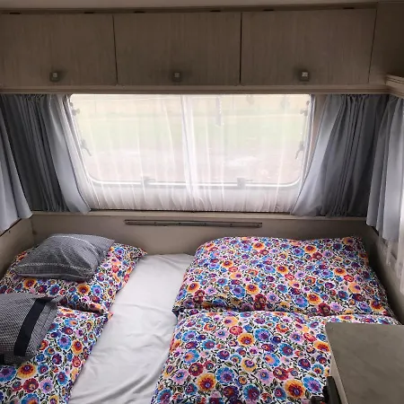 Przyczepa Campingowa Ogrzewana !!temperatura 17lub 18stopni Campingplads