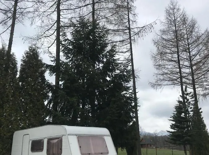 Campingplads Przyczepa Campingowa Ogrzewana !!temperatura 17lub 18stopni